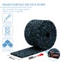 CCLIFE Terrassenpads Rolle 2m Bautenschutzmatte Gummigranulat 80x6mm Wasserdicht Rutschfest Stoßfest_3