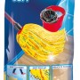 Vileda SuperMocio Soft Wischmopp mit Stiel, gelber Moppkopf in Verpackung.
