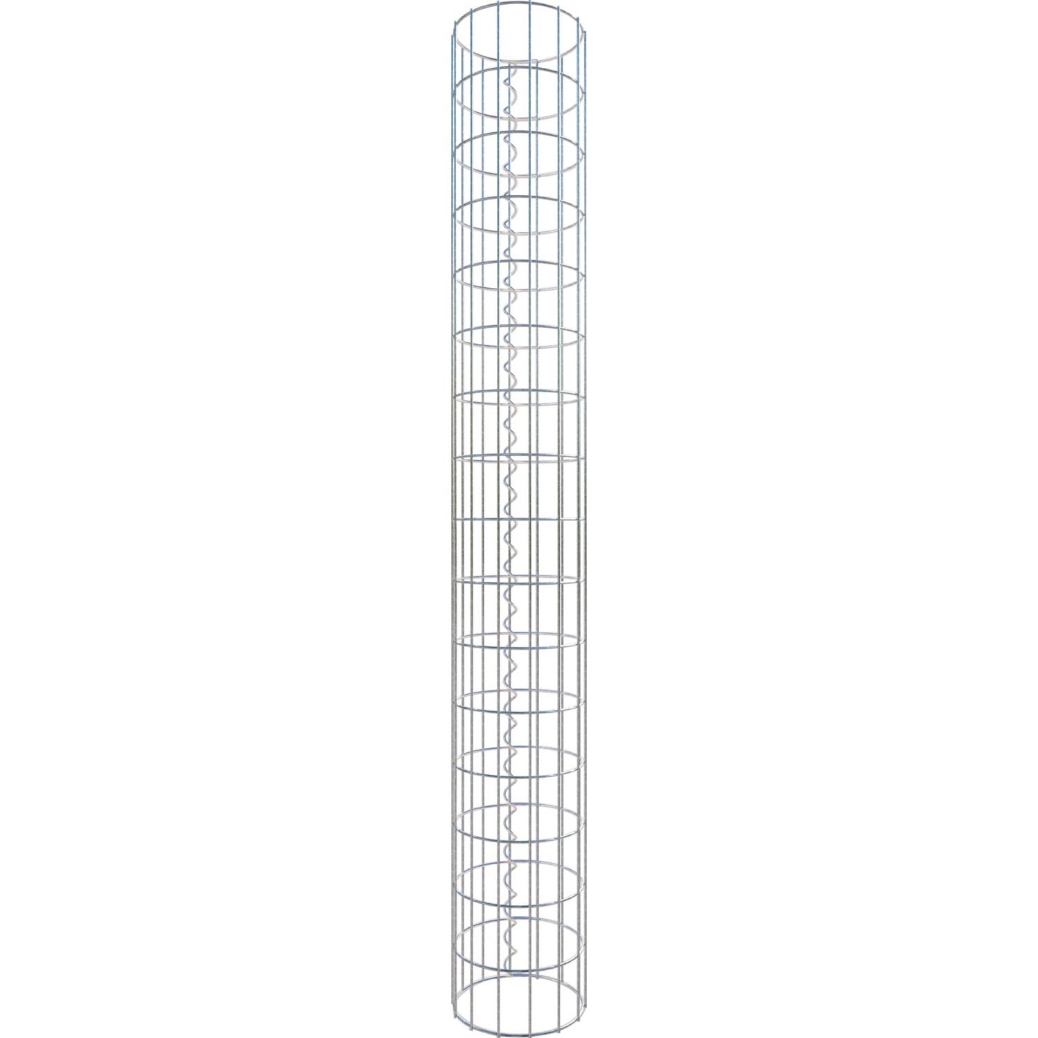 Gabiona Gabionen-Säule rund Ø 22 cm x Höhe 160 cm Maschenweite 5 cm x 10 cm