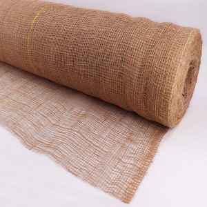 Rolle Aquagart Jutegewebe (100m x 1m, 105g/m²) für Garten, Beet und Pflanzenschutz.