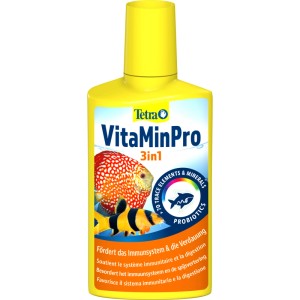 Tetra VitaMinPro 3in1, 250ml Aquarium-Wasseraufbereiter für gesunde Fische und klares Wasser.