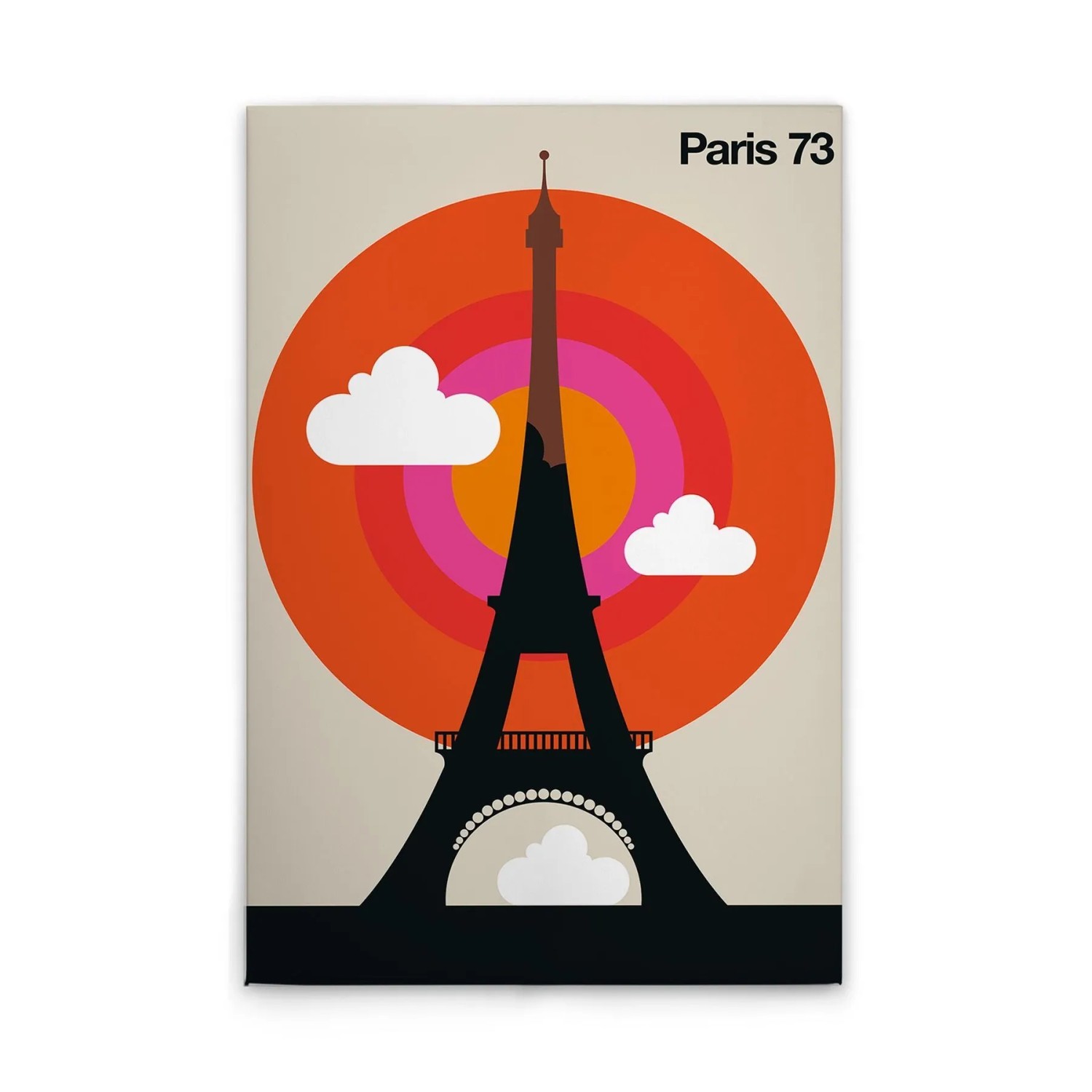 Tadessi Leinwandbild - M1-No.50799 - Retro Paris - 30 x 45 cm - Querformat