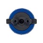 LUX Ersatzbecher für Farbsprühgerät HVLP 500/900W, blauer Deckel mit schwarzem Anschluss.