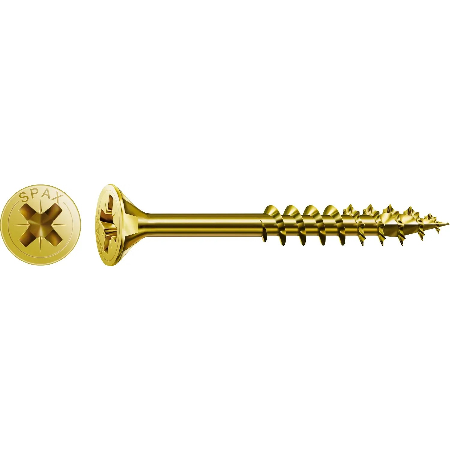 Spax Senkkopf Universalschraube PZ-Antrieb Ø 5 mm x 90 mm 10 Stück