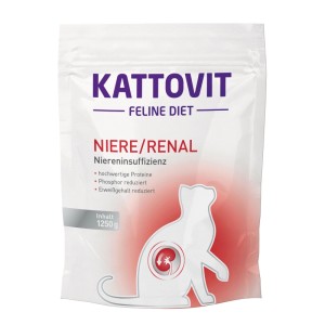 Kattovit Spezialfutter für Katzen Niere/Renal 1,25 kg