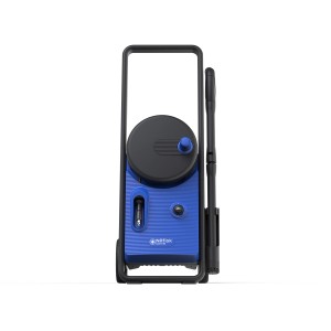 Nilfisk Core 140 PowerControl Hochdruckreiniger mit Schlauchtrommel, blau/schwarz.
