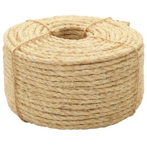 vidaXL Seil 100% Sisal 10 mm 250 m 144799