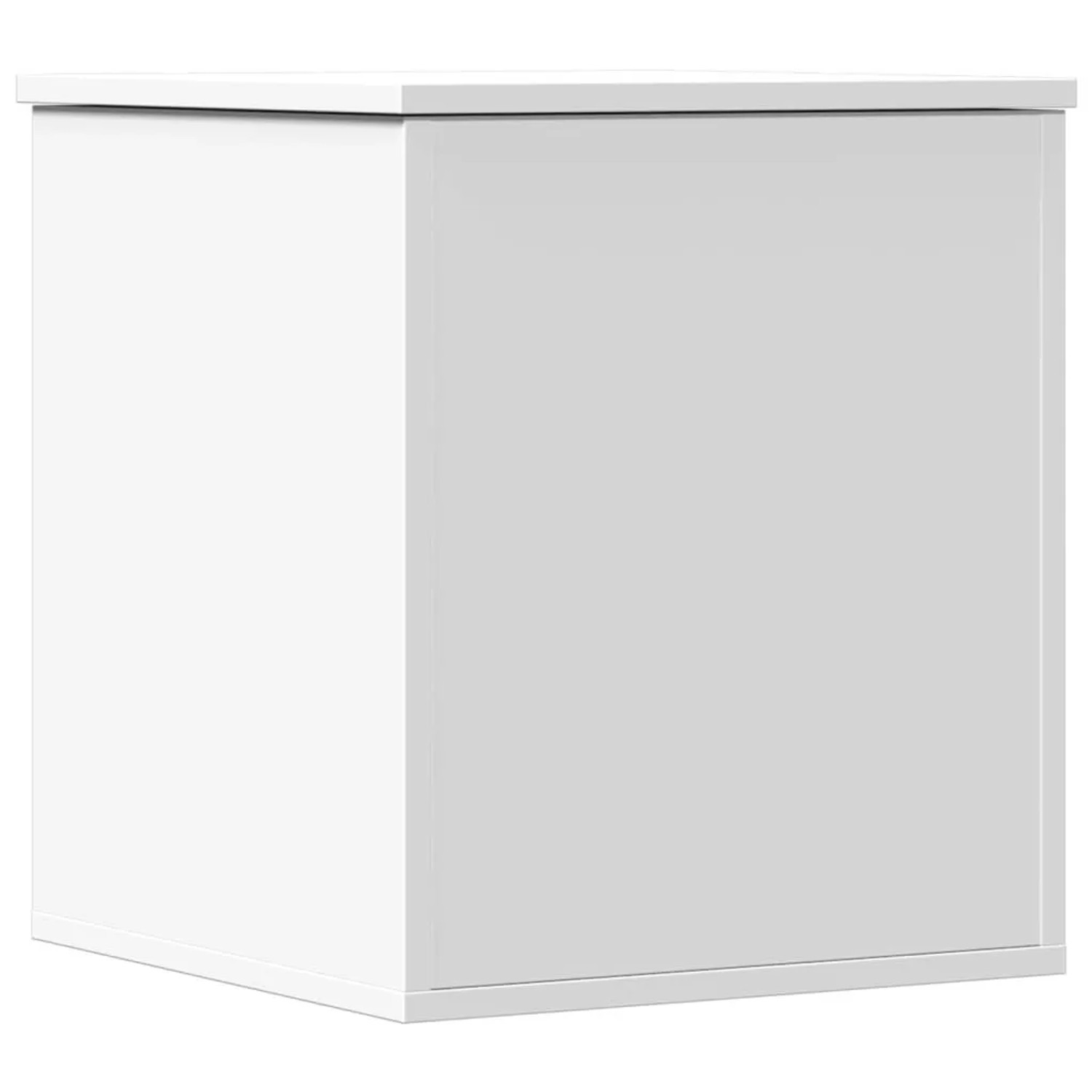 vidaXL Truhe Weiß 40x42x46 cm Holzwerkstoff 840646