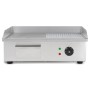 VERTES Elektro Grillplatte 3000 W Plancha Edelstahl Glatt & Gerillt 55 x 35 cm 50 bis 300 °C_3