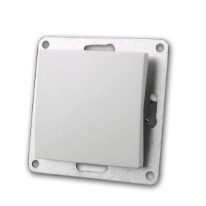 McPower FLAIR Wechselschalter weiß250V10Ao RahmSchrau