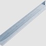 Graue Scherf Rasenkante Light, verzinkt, 121 cm lang, zur Gartengestaltung.