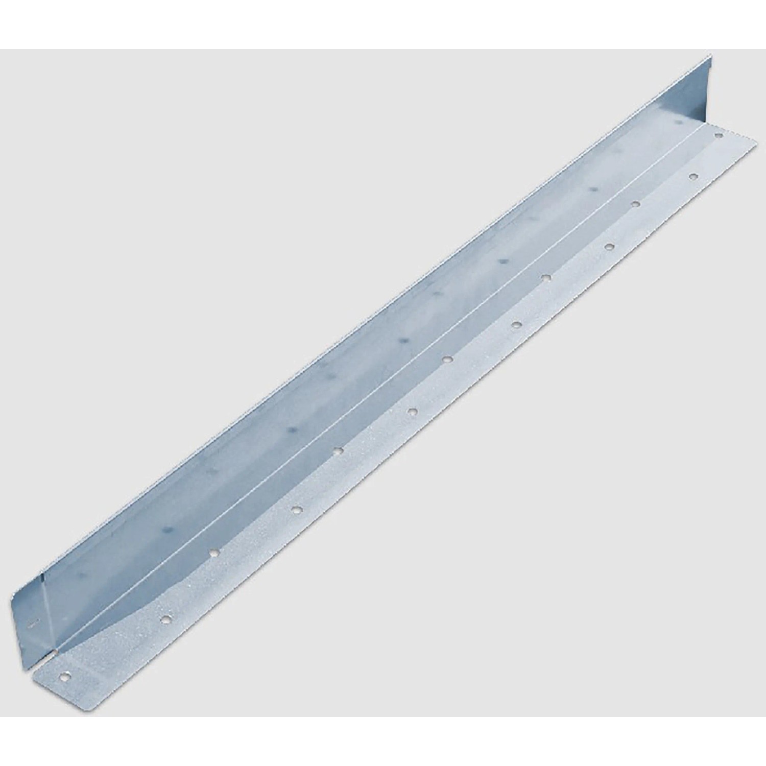 Graue Scherf Rasenkante Light, verzinkt, 121 cm lang, zur Gartengestaltung.