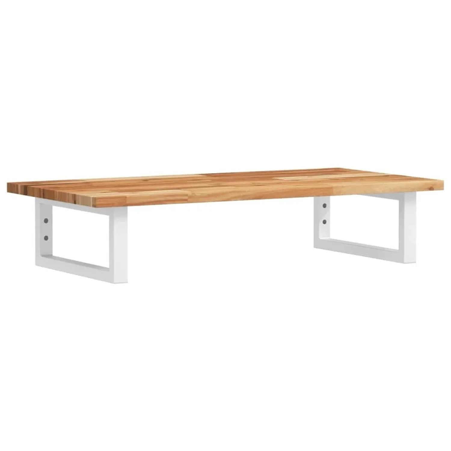 vidaXL Waschbeckenregal Wandmontage Stahl und Akazienholz 3302712 günstig online kaufen