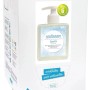 Weißer 20L Sodasan Sensitive Flüssigseife Bag-In-Box Nachfüllpack für Hände und Körper.