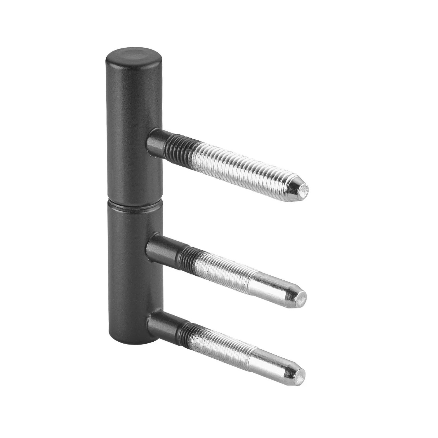 SOTECH 1 Stück Türband OLAV Ø15 mm 2 Teilig Stahl Schwarz Pulverbeschichtet Bis Zu 60 kg Tragkraft