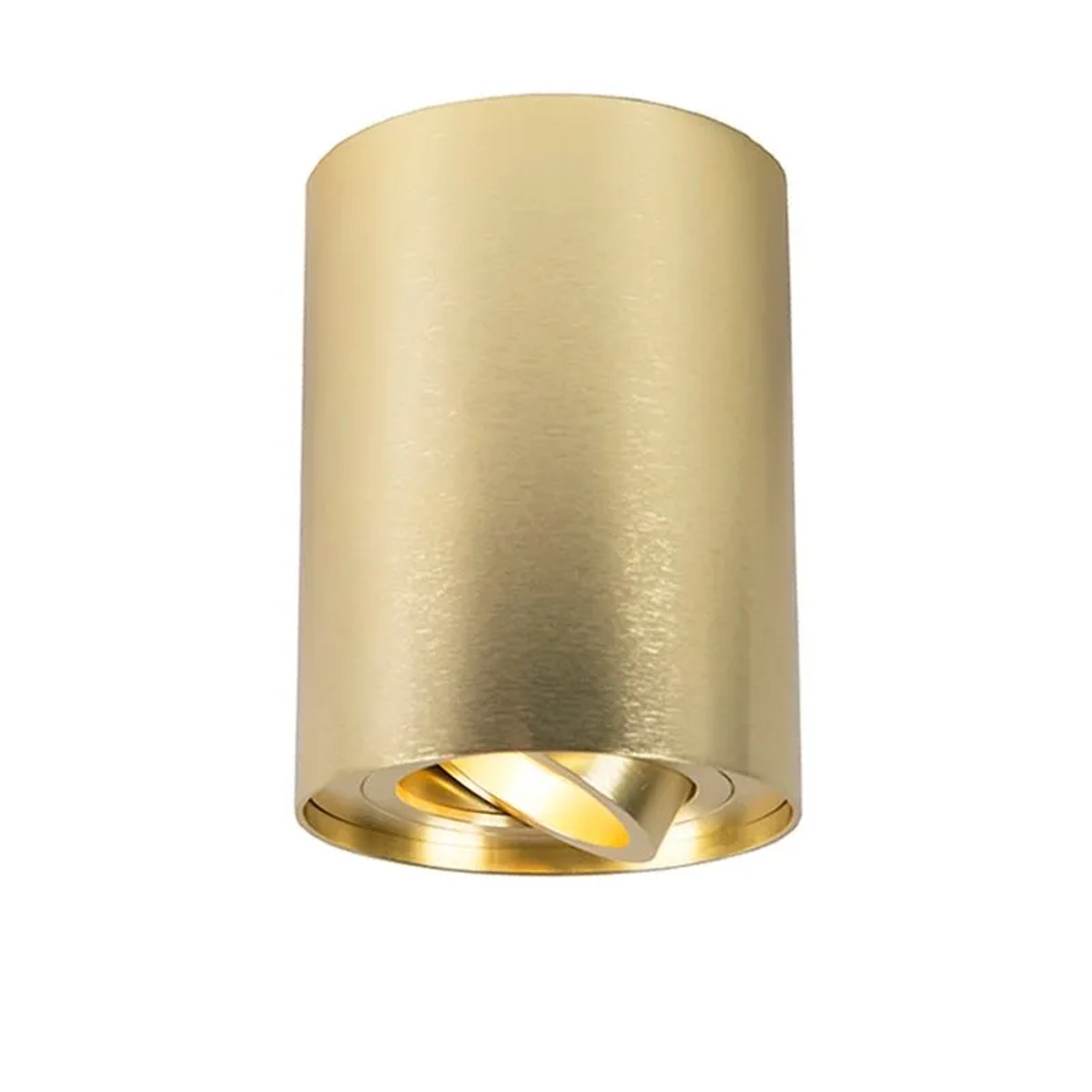 QAZQA Spot Gold   Messing Dreh  und Neigbar Rondoo up