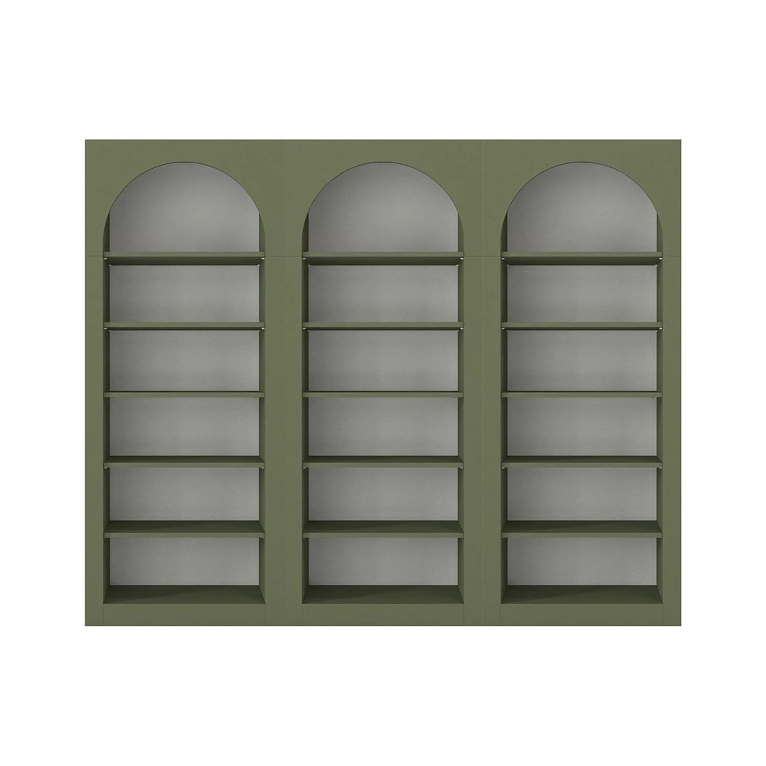 Vente-unique Bücherregal Cymora Khaki 74 cm