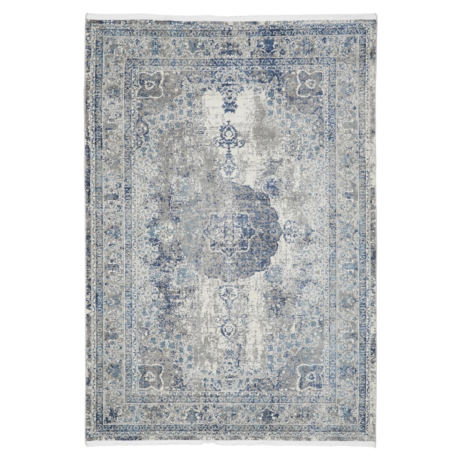Mömax Webteppich Marcus 2 in Hellblau ca. 120x170cm