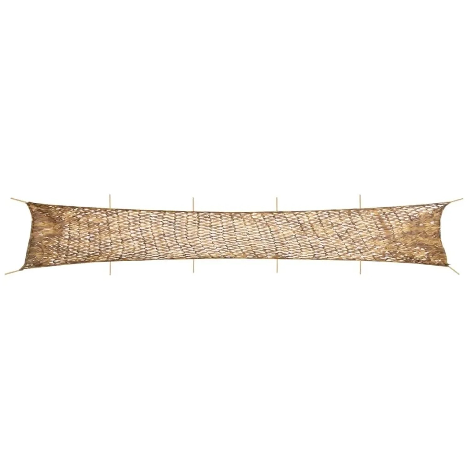 vidaXL Tarnnetz mit Aufbewahrungstasche 1038x137 cm Sandfarbe 4008244