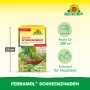 Neudorff Ferramol Schneckenkorn 1 kg Packung mit Schnecke auf Salatblatt.