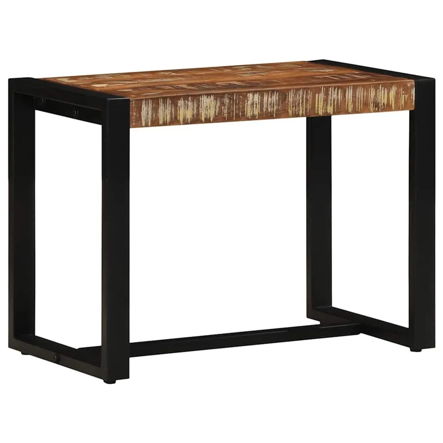 vidaXL Bank Mehrfarbig 60x35x45 cm Massivholz Altholz 4015978