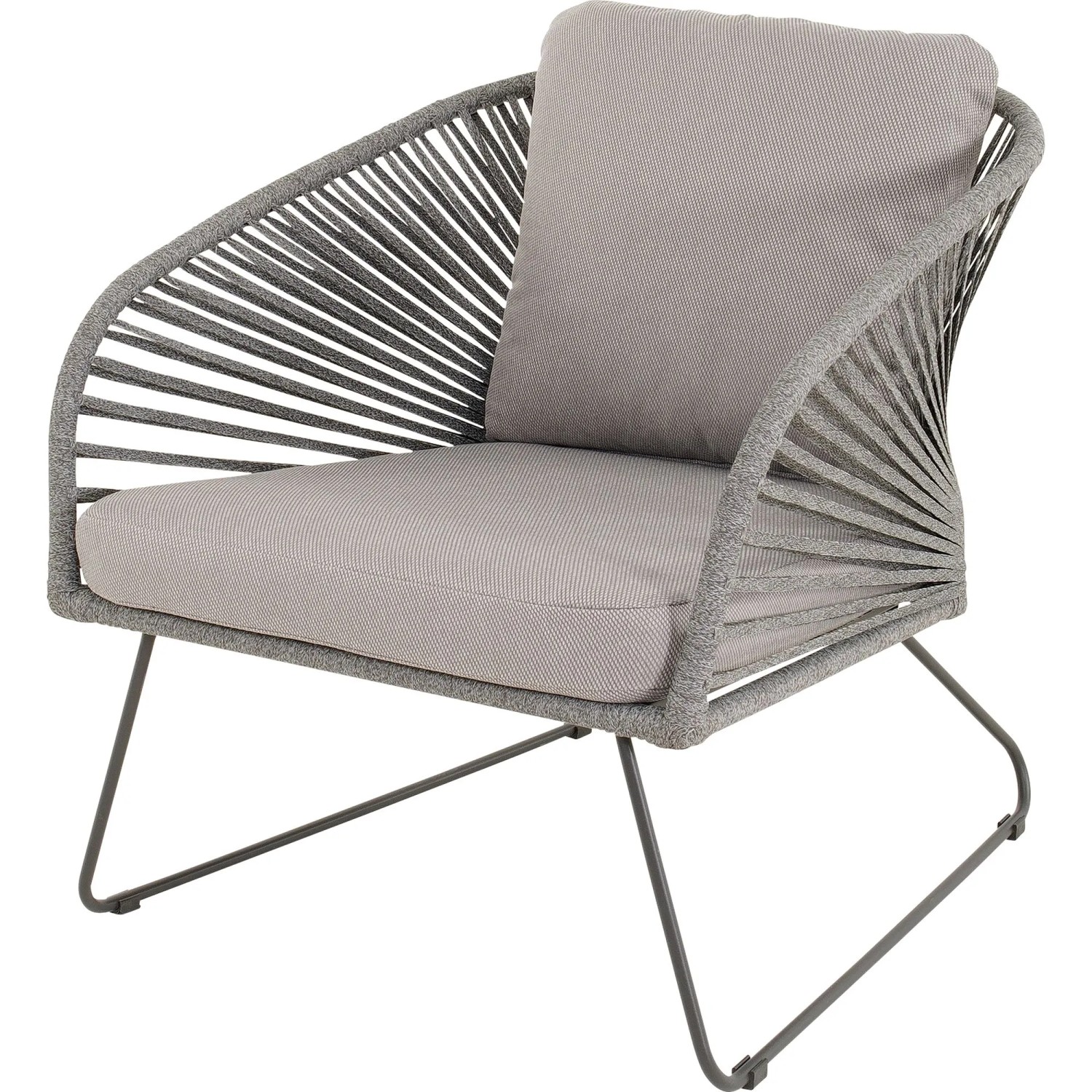 Lesli Loungestuhl Izumi 73 Cm X 71 Cm X 79 Cm Grau