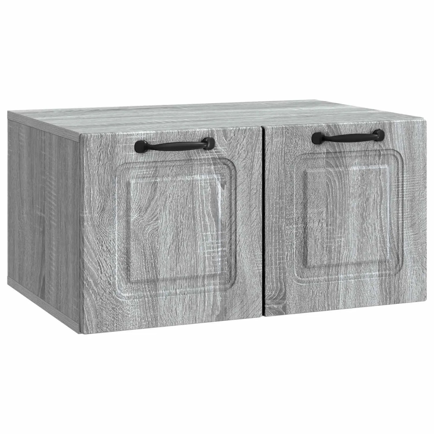 vidaXL Wandmontierter TV-Schrank Graues Sonoma 59,5 x 41 x 30 cm 899361