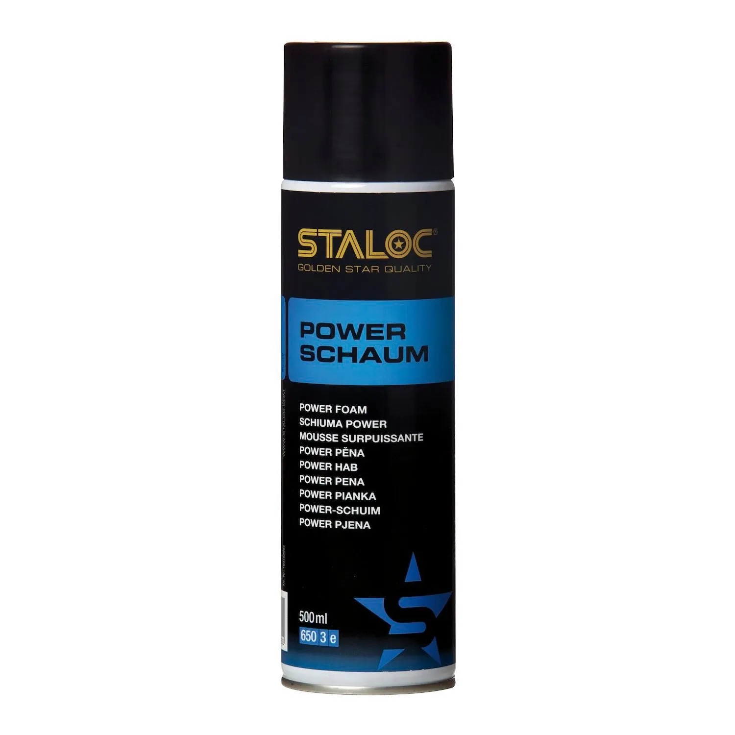 Staloc Power-Schaumreiniger Spray Kraftvoller Reiniger auf Schaumbasis 500 ml