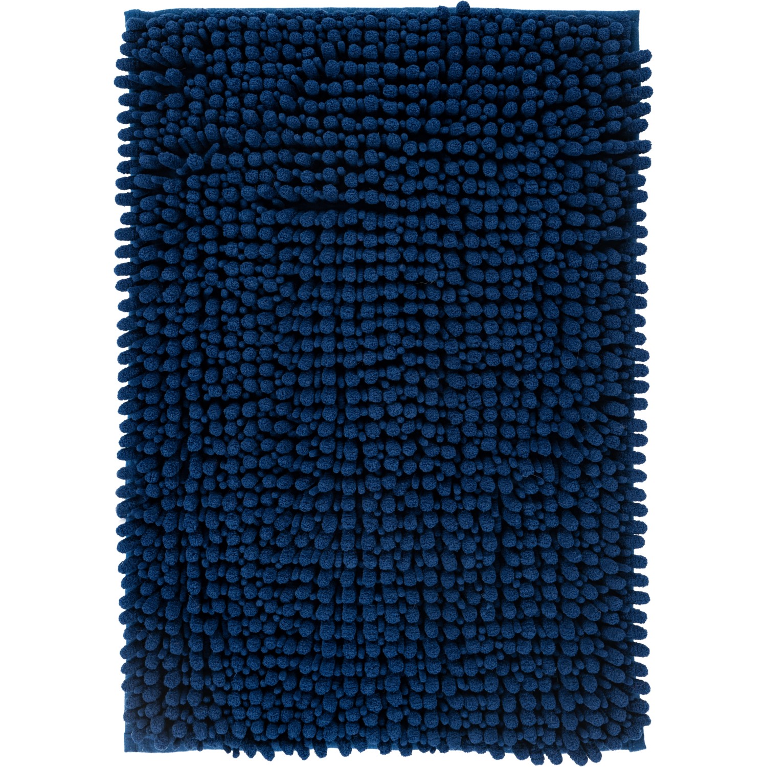 Lalee Badteppich Fluffy Blau 67 cm x 110 cm