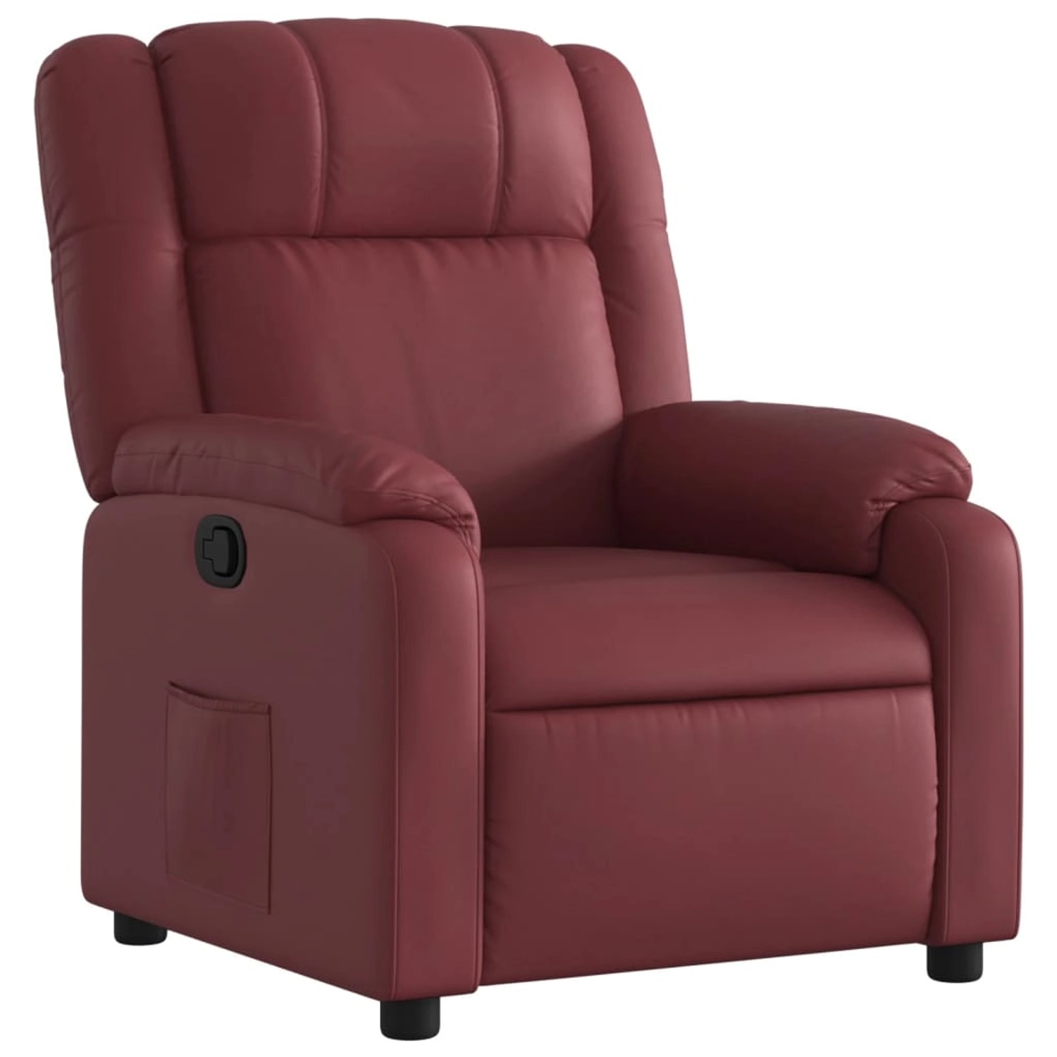 vidaXL Relaxsessel Weinrot Kunstleder 373526 günstig online kaufen