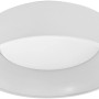 Weiße Ledvance Smart+ WiFi Deckenleuchte Orbis Cylinder, Ø 45cm, Tunable White für Innenräume.