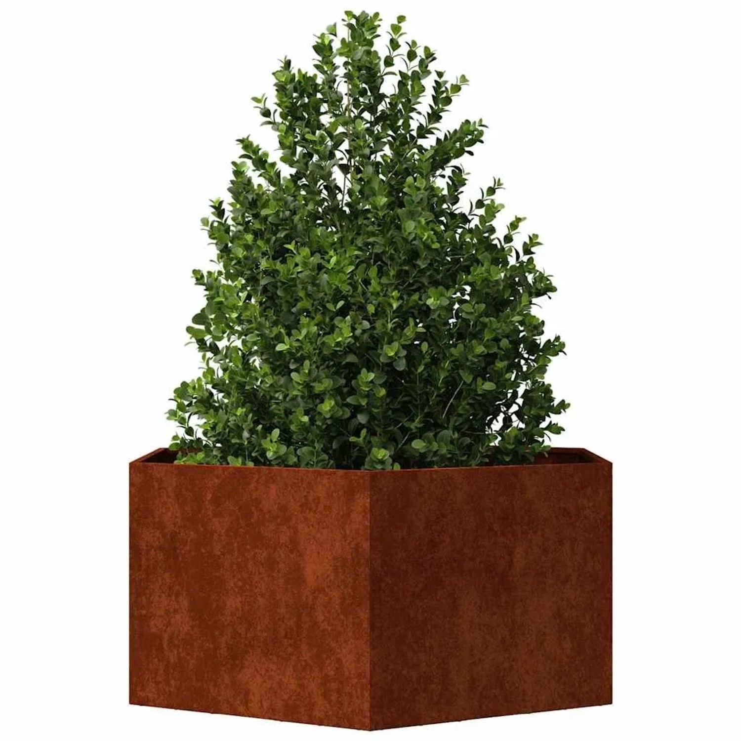 vidaXL Pflanzkübel Rostig 90x90x45 cm Cortenstahl 823676_3