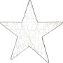 Metall-Stern (Ø 30 cm) mit LED-Beleuchtung für weihnachtliche Deko im Innenbereich.