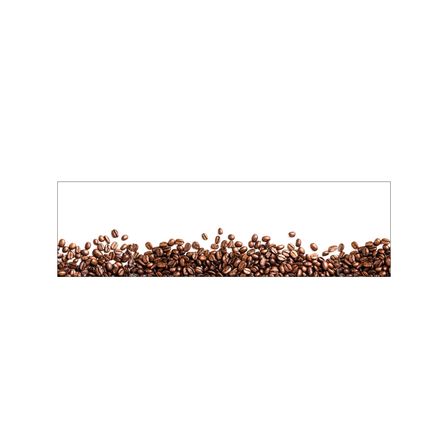 MySpotti Küchenrückwand Profix Cucina Mr. Beans 210 x 60 cm Kaffeebraun
