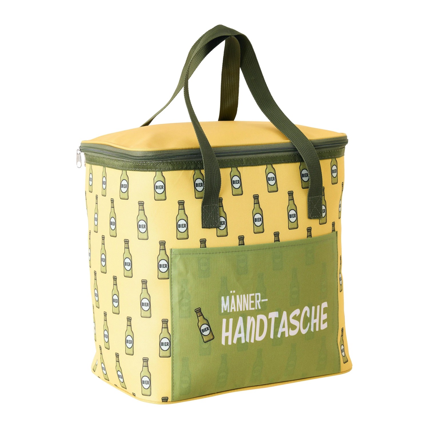 Mömax Kühltasche Betty Grün/Gelb/Weiß ca. 6l