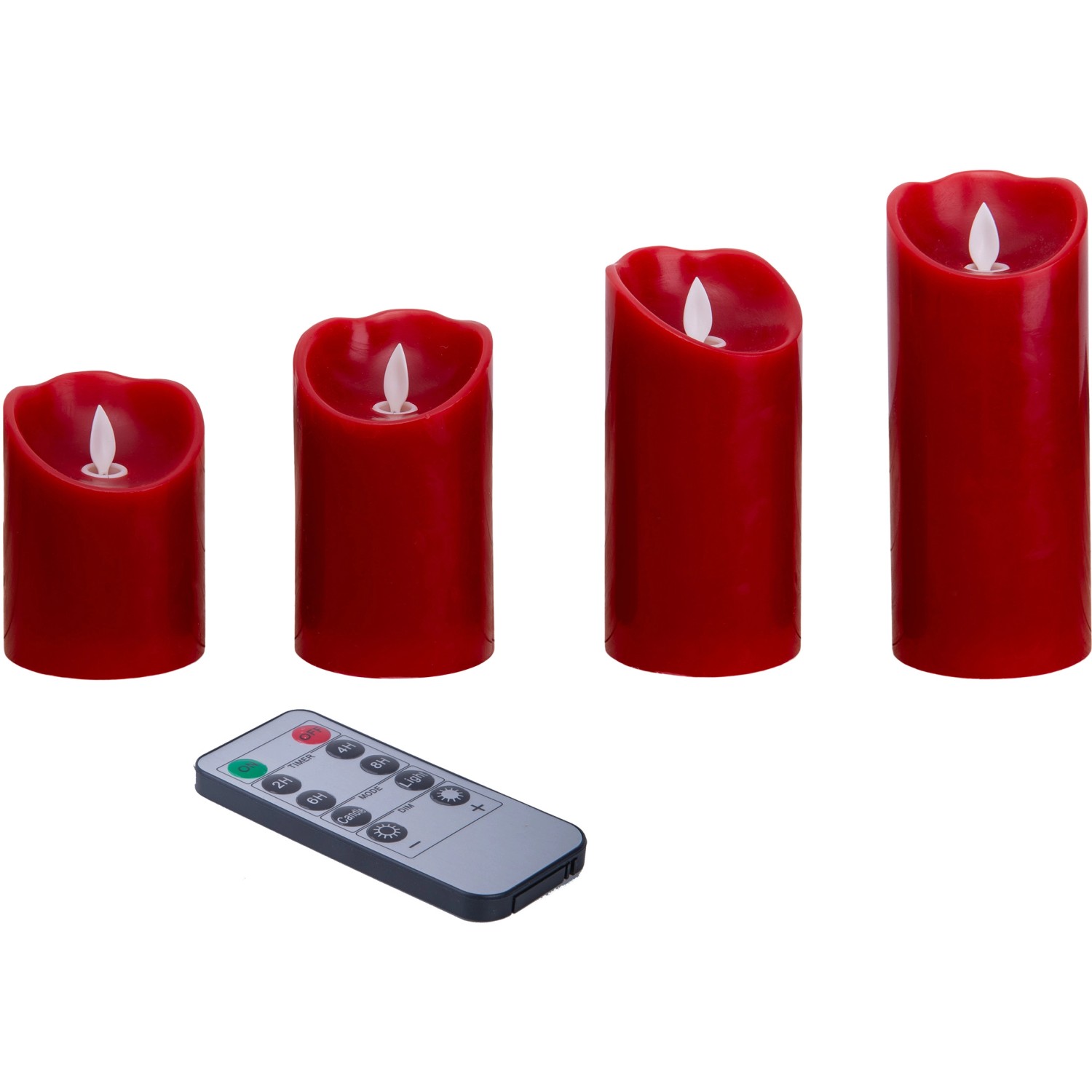 Aktuell beliebt Näve LED-Kerzen schwingend kaufen 4er-Set Flamme OBI bei