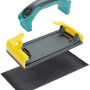 wolfcraft Handschleifer für Gipskarton, 115x280mm, mit 2-K-Griff und Schleifgitter.