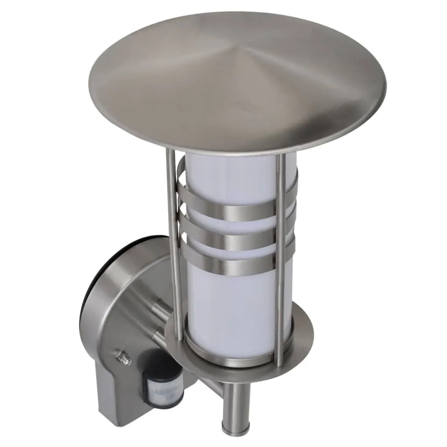 vidaXL Pagoda Förmige Edelstahl-Wandlampe mit Sensor 41093