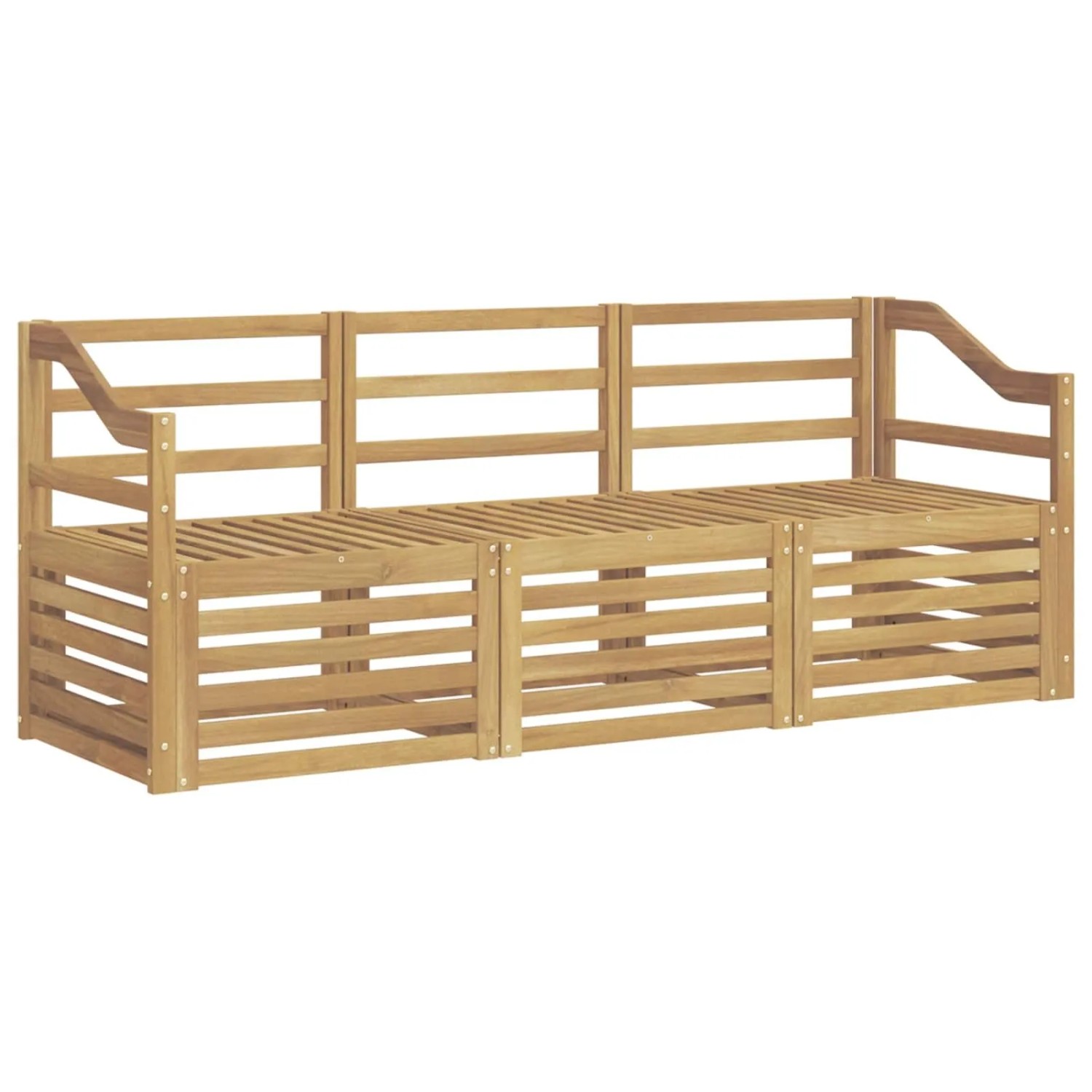 vidaXL Sofagarnituren Massivholz Akazie 3391329