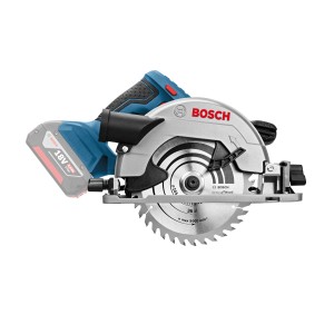 Bosch Professional Akku-Handkreissäge GKS 18V-57 G mit Akku, Sägeblatt und L-Boxx.