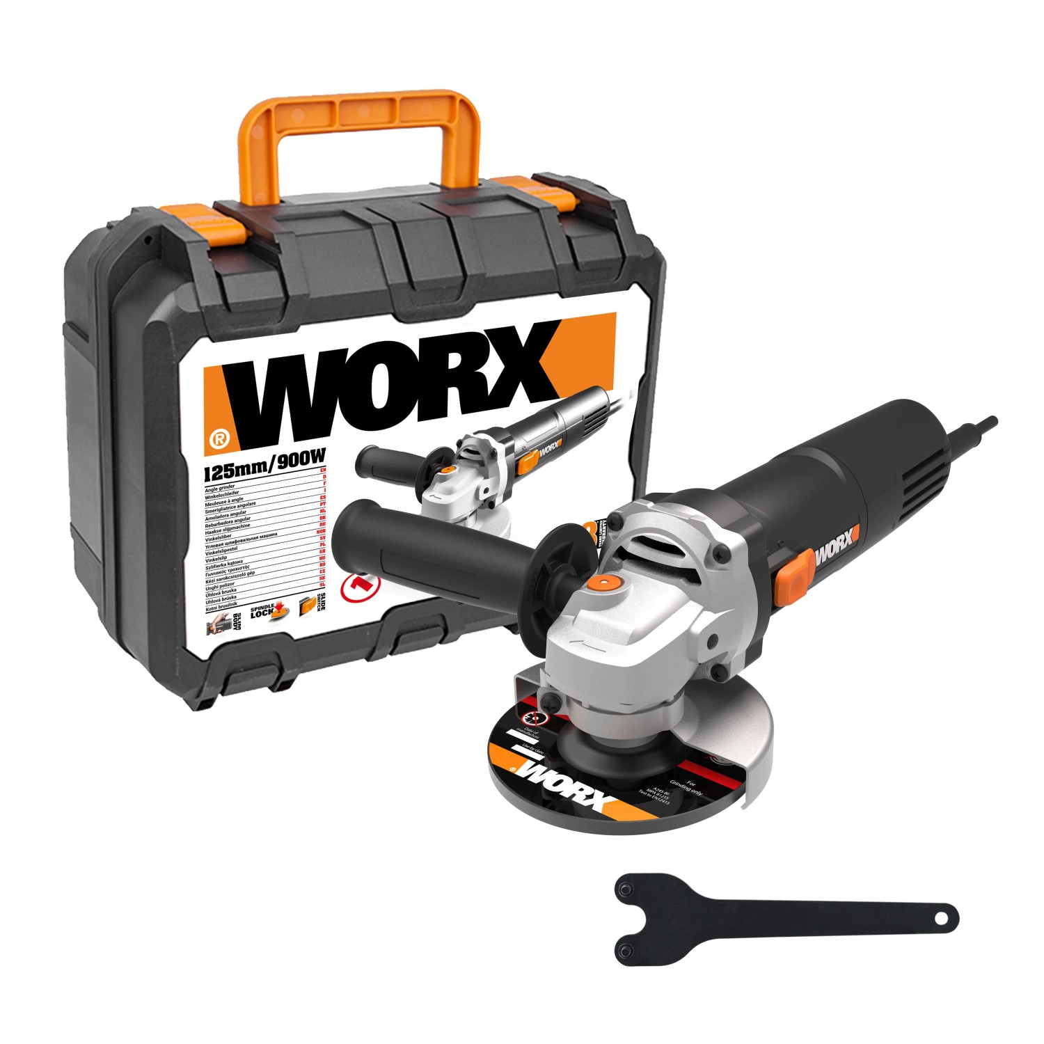 Worx Winkelschleifer WX718 900 W Ø 125 mm