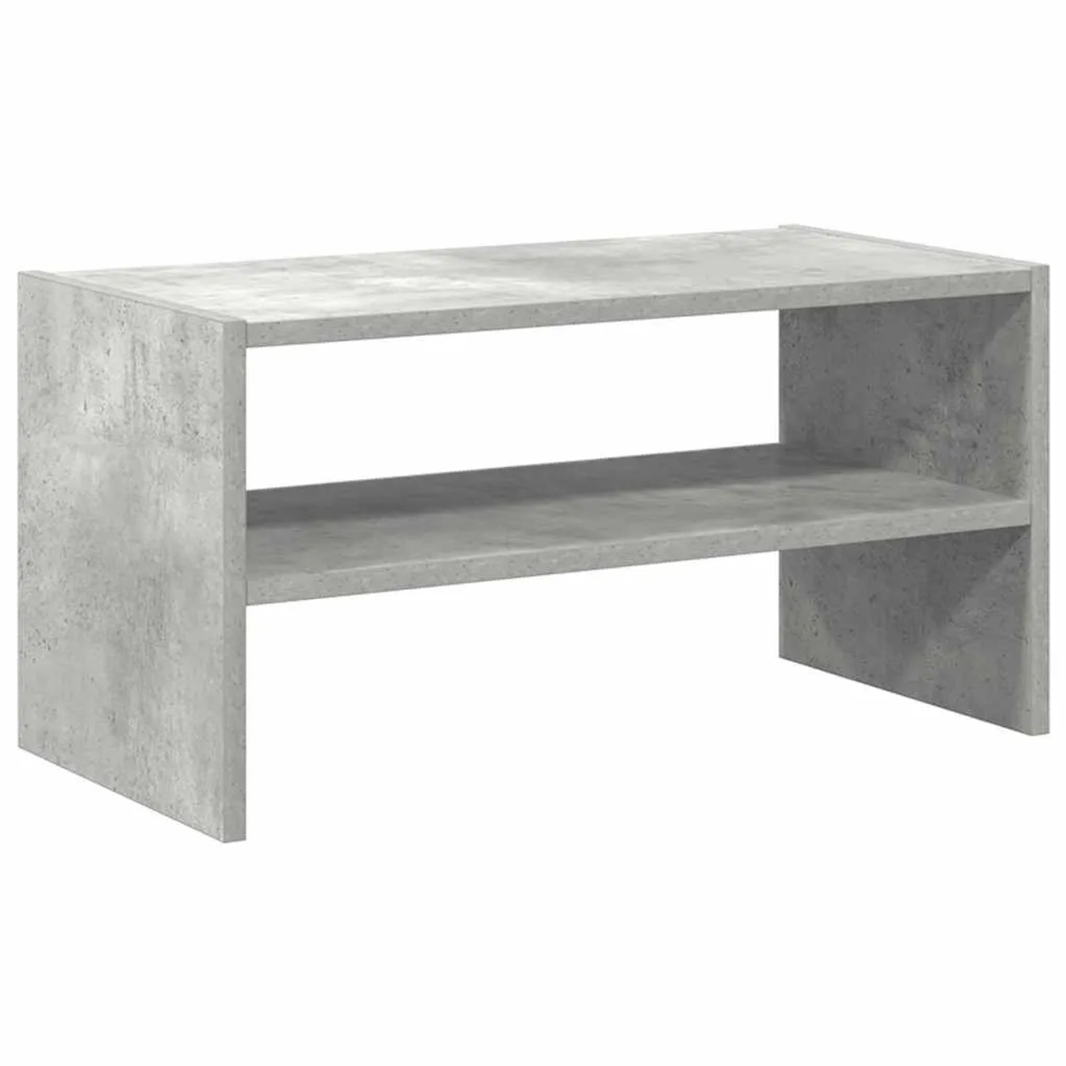vidaXL Schuhregal Stapelbar Betongrau 60x30x30,5 cm 858863