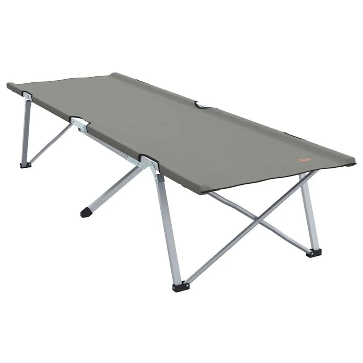 vidaXL Klapp Schlafbett fürs Camping Grau 194 x 62,5 x 42,5 cm 42003119