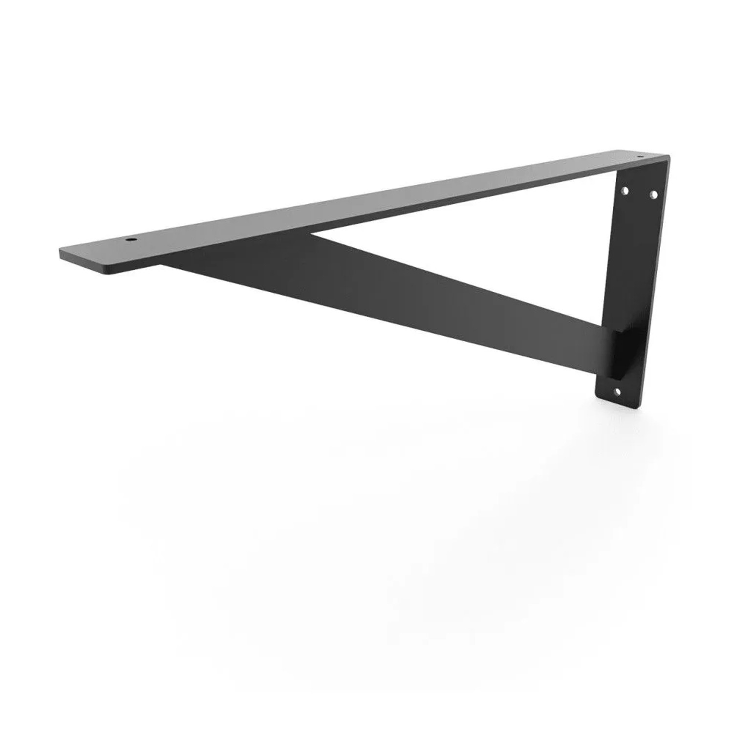 HEVVA Waschtischhalterung ELBE 45 cm Tief 1 Halter Schwarz