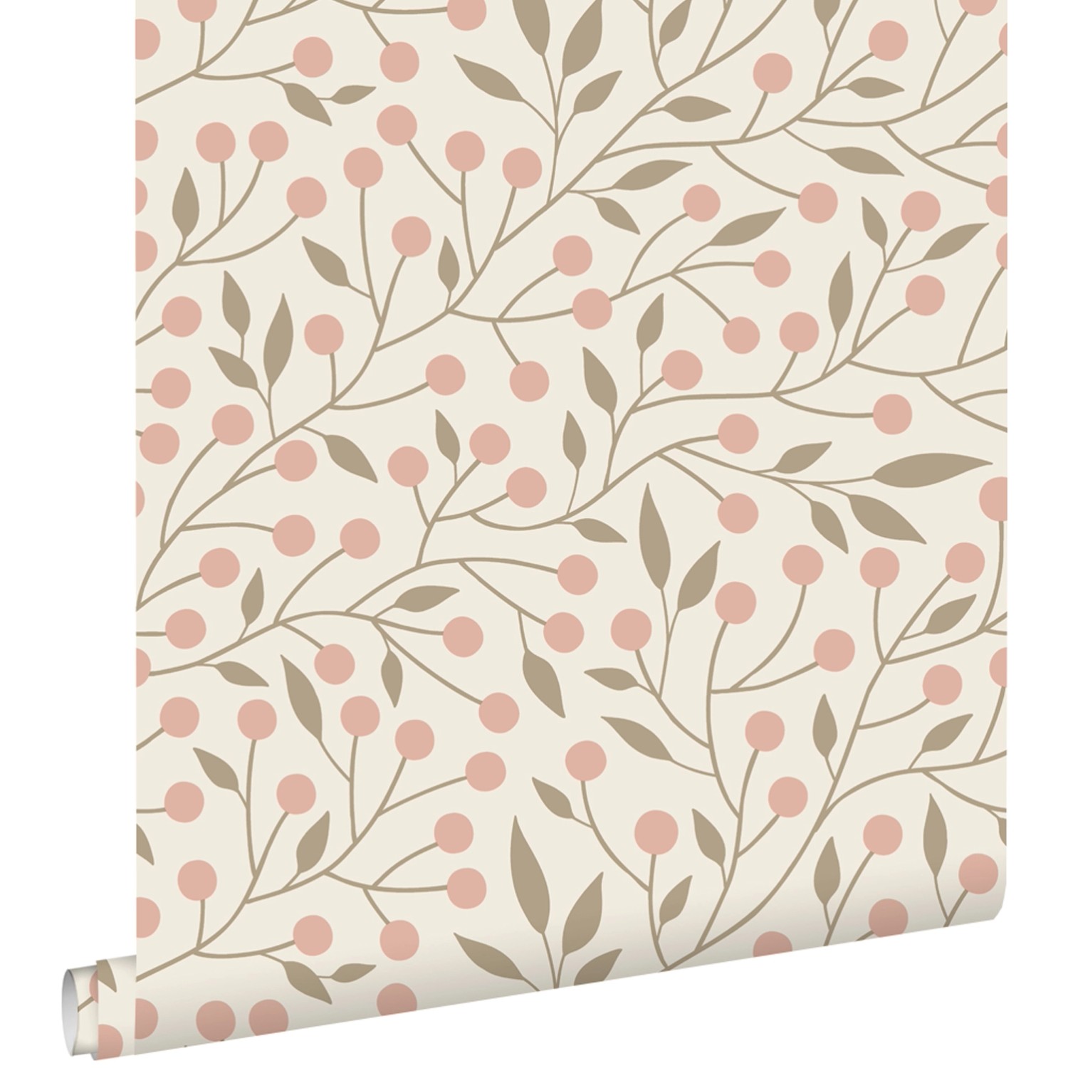 ESTAhome Tapete Blumenmuster Weiß und Rosa 53 cm x 10.05 m günstig online kaufen