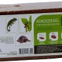 Kokosfaser Bodengrund Ziegel, fein, 6x650g für Terrarien. Natürlicher, feuchtigkeitsspeichernder Bodengrund.