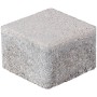 HL Drainpflaster Füllstein, 7,4x7,4x4,9 cm, weiß. Pflasterstein für Rasengitter.