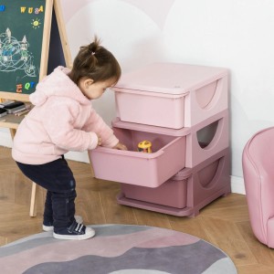 HOMCOM Schubladenschrank mit Stauraum