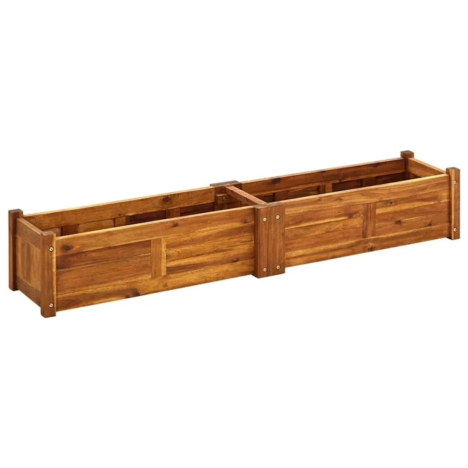 vidaXL Garten-Hochbeet Akazienholz 150x30x25 cm 42567