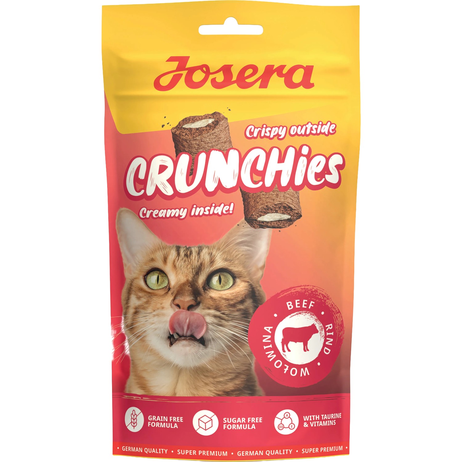 Josera Katzenleckerlies & Katzensnacks Crunchies Beef 60 g